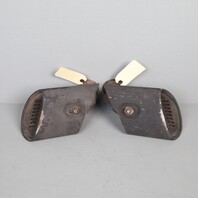 2002-2004 Porsche 911 996 Exhaust Muffler Tip Pair Set Painted 99611105302 OEM