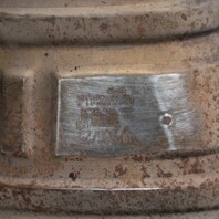 2002-2004 Porsche 911 996 3.6 Left Exhaust Muffler 99611113258 OEM