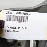 1999-2004 Porsche 911 996 Boxster 3 Spoke Steering Wheel Grey 99634780454 OEM
