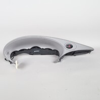 2002-2004 Porsche 911 996 Speedometer Cover Trim Graphite Grey OEM Leather