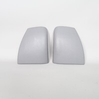 1999-2004 Porsche 911 996 Boxster Console Trim Pair Graphite Grey Leather OEM