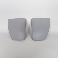 1999-2004 Porsche 911 996 Boxster Console Trim Pair Graphite Grey Leather OEM