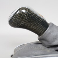 2000-2004 Porsche 911 Boxster 6 Speed Shift Knob Weighted Carbon Cracks OEM