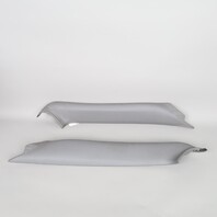 1999-2004 Porsche 911 996 Cabrio Left Windshield Pillar Molding Set Grey OEM