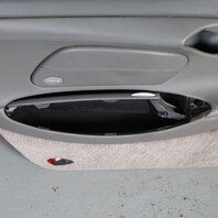 1999-2004 Porsche 911 996 Left Driver Door Panel Graphite Grey OEM Leather