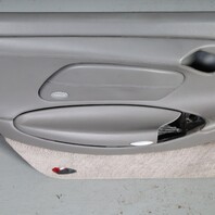 1999-2004 Porsche 911 996 Left Driver Door Panel Graphite Grey OEM Leather