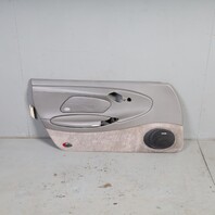 1999-2004 Porsche 911 996 Left Driver Door Panel Graphite Grey OEM Leather