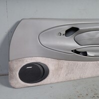 1999-2004 Porsche 911 996 Right Passenger Door Panel Graphite Grey OEM Leather