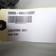 1999-2004 Porsche 911 996 Right Inside Door Grab Pull Handle OEM Graphite Grey