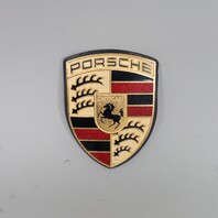 Porsche 911 Boxster Cayenne Hood Emblem Crest Badge OEM 99655921100