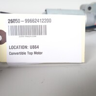 1999-2004 Porsche 911 996 Convertible Top Cover Lid Motor 99662412200 OEM