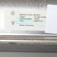 1999-2004 Porsche 911 996 Boxster 986 Right Dashboard Cover Grey Leather OEM