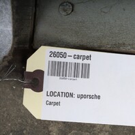 1999-2004 Porsche 911 996 Floor Carpet OEM Graphite Grey