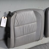 2002-2004 Porsche 911 996 Convertible Rear Seat Set Graphite Grey OEM