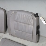 2002-2004 Porsche 911 996 Convertible Rear Seat Set Graphite Grey OEM