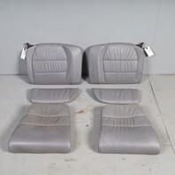 2002-2004 Porsche 911 996 Convertible Rear Seat Set Graphite Grey OEM