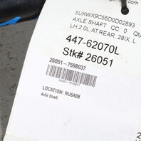 2013-2018 BMW X3 X4 2.0 Left Rear Axle Shaft CV Joint 33207598037 OEM