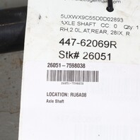 2013-2018 BMW X3 X4 2.0 Right Rear Axle Shaft CV Joint 33207598038 OEM
