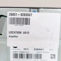 2011-2014 BMW X3 Amp Amplifier HiFi Audio 65129283507 OEM