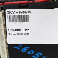 BMW X3 528i 535i 550i Overhead Dome Light Switch Panel 61319276232 OEM