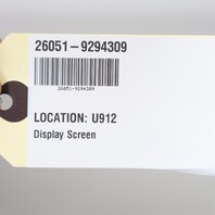 2013-2014 BMW X3 Central Information Display 6.5" Screen 65509294309 OEM