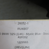 2001-2005 BMW 325i E46 Sedan  RWD Automatic Rear Drive Shaft OEM 26111229565