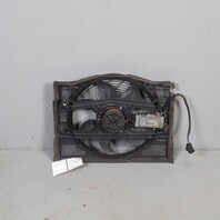 2001-2005 BMW 330i Radiator Cooling Fan With Shroud Puller 17117561757 OEM