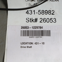 1997-2000 BMW Z3 Rear Driveshaft 26111229784 OEM