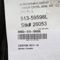 1997-2002 BMW Z3 E36 Left Driver Rear Lower Control Arm Spindle Hub OEM