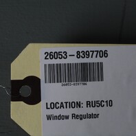 1996-2002 BMW Z3 Passenger Window Regulator 51338397706 OEM