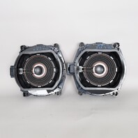 2007-2014 BMW X3 X5 Floor Speaker Subwoofer Pair Set 65139218695 OEM