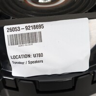 2007-2014 BMW X3 X5 Floor Speaker Subwoofer Pair Set 65139218695 OEM