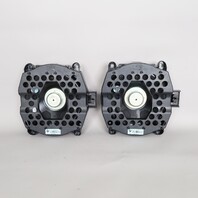 2007-2014 BMW X3 X5 Floor Speaker Subwoofer Pair Set 65139218695 OEM