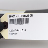 1996-2002 BMW Z3 E36 Convertible Right Passenger Sun Visor OEM