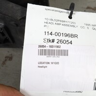 1994-1996 Chevrolet Impala SS Right Passenger Headlight OEM 16511962