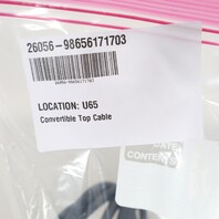 1997-2005 Porsche Boxster 986 Convertible Top Motor Transmission Cable Pair OEM