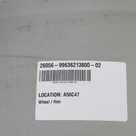2003-2004 Porsche Boxster 986 Rear Wheel 18 X 9 Rim OEM 99636213800