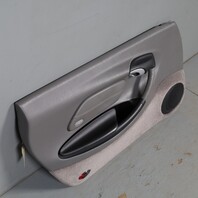 1999-2004 Porsche Boxster 986 Left Door Panel Leatherette Grey OEM