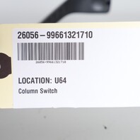 2002-2004 Porsche 911 996 Boxster 986 Turn Signal Wiper Switch 99661321710 OEM