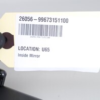 1997-2012 Porsche Boxster Cayman 986 987 Inside Rear View Mirror OEM 99673151100