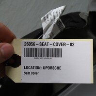 1997-2004 Porsche 911 996 Boxster 986 Seat Backrest Outer Cover Grey OEM