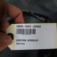 1997-2004 Porsche 911 996 Boxster 986 Seat Backrest Outer Cover Grey OEM
