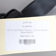 2018-2022 Ford EcoSport Titanium Right Passenger Seat Belt OEM GN1Z58611B08AA