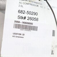 Audi A3 Volkswagen CC Golf Gti Jetta 2.0T A/C Compressor 1K0820859S OEM