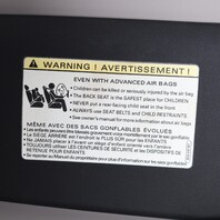 2012-2019 Volkswagen Beetle Coupe Left Driver Sun Visor OEM 5C5857551N