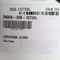 2012-2019 Volkswagen Beetle Coupe Left Driver Sun Visor OEM 5C5857551N