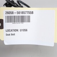 2012-2019 Volkswagen Beetle Left Front Seat Belt Buckle OEM 561857755B