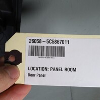 2012-2019 Volkswagen Beetle Left Door Panel Candy White OEM