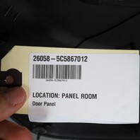 2012-2019 Volkswagen Beetle Right Door Panel Candy White OEM