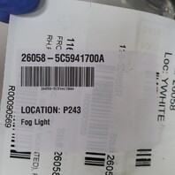 2012-2014 Volkswagen Beetle Right Passenger Fog Light Lamp OEM 5C5941700A